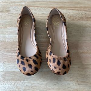Vince Camuto Ellen Leopard Flats - NEW Sz 7